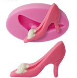 Decorative High Heel Shoes Fondant Cake Molds