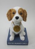 Polyresin Bobble Dog Nodding Shaking Head Dog