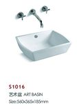 Good Quality China Ceramic Hand Art Wash Basin (S1016)