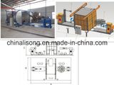 2 Arms Shuttle Rotomolding Machine with The Drawing