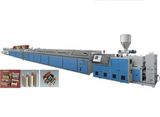 PE Wood Plastic Profile Production Line