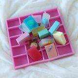 R1478 Large Square Multi Cavity Silicone Soap Mold Silicon Chocolate Mould