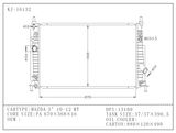 New Car Radiator for Mazda 3' 10-12 Mt