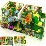 Amusement Park House Designs Indoor Playground Equipment (LG-195)