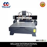 Newest CNC 3 Aixs/4 Axis Wood Machine CNC Touter CNC Engraver (VCT-1518FR-4H)