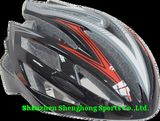 Adult Helmet CE Helmet Riding Helmet in-Mold Helmet S-5 Black/Red