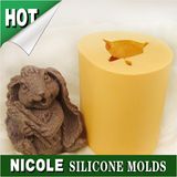 R0498 Cartoon Animal Silicone Candle Mold