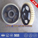 Manufacturer Customized Plastic Gear Pulley Roller (SWCPU-P-G015)