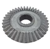 Cast Iron Bevel Gear with Spline (Black Surface)