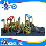 2014 Unique Design of Outdoor Playground Equipment Wood Series