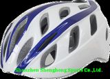 Adult Helmet CE Helmet Riding Helmet in-Mold Helmet Bt-100 White/Blue