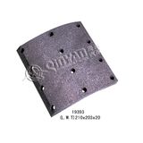 Heavy Duty Truck Scania Brake Lining (19393)