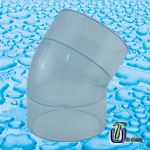 High Quality PVC Clear Elbow