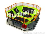 2015 HD15b-126c Colorful Commerical Big Children Trampoline