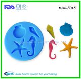 Starfish Shape Popular Fondant Silicone Mold for Bakeware