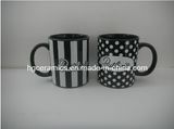 11oz Decal Printed Black Mug, Promotional Mug