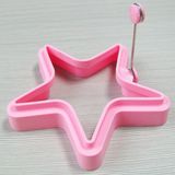 2015 Food Grade Star Shape Silicone Egg Ring Frying Mold FDA Standard