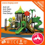 Amusement Kids Plastic Outdoor Playground Equipment Slide