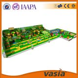 Amusement Park Design, Wooden Indoor Soft Play Equipment