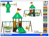 2015 Outdoor Children Amusement Playground Equipment