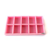 Square Food Grade Heavy Duty Silicone Soap Mold R0410