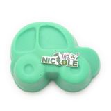 R1368 Cartoon Cart Shape Silicone Chocolate and Soap Mold