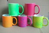 11oz Fluorescent Mug with Spray DOT