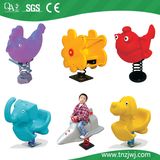 Popular Baby Animal Rider Toys Plastic Swing for Sale