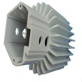 Machining Extrusion for LED Heatsinks