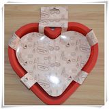 Heart-Shaped Cake Mould with Silicone Material (VR14009)