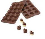 Silicone Heart Chocolate Mould